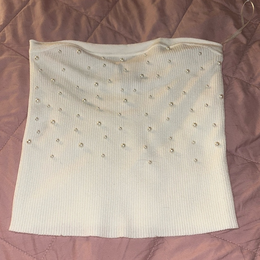 white pearl top